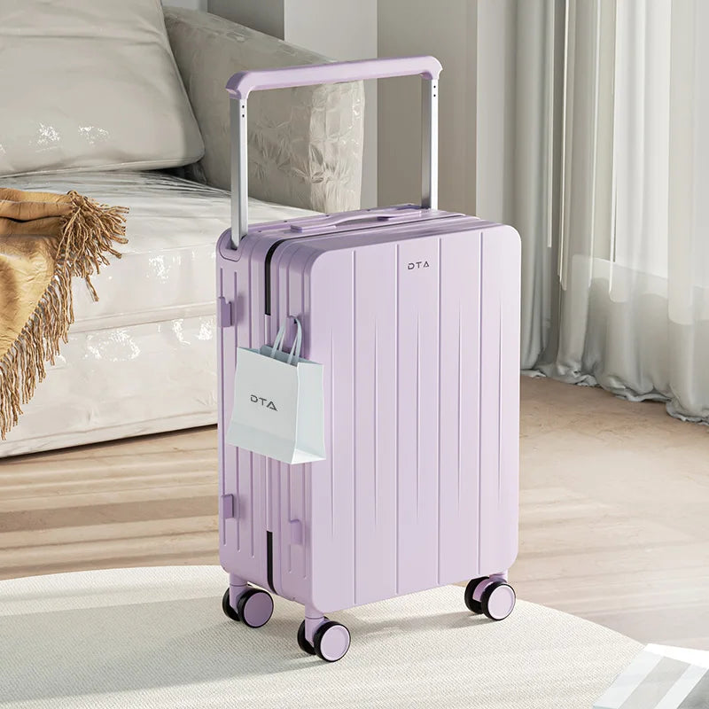 Boarding box 20 inches high appearance level new luggage female small pink suitcase wide male trolley box 24