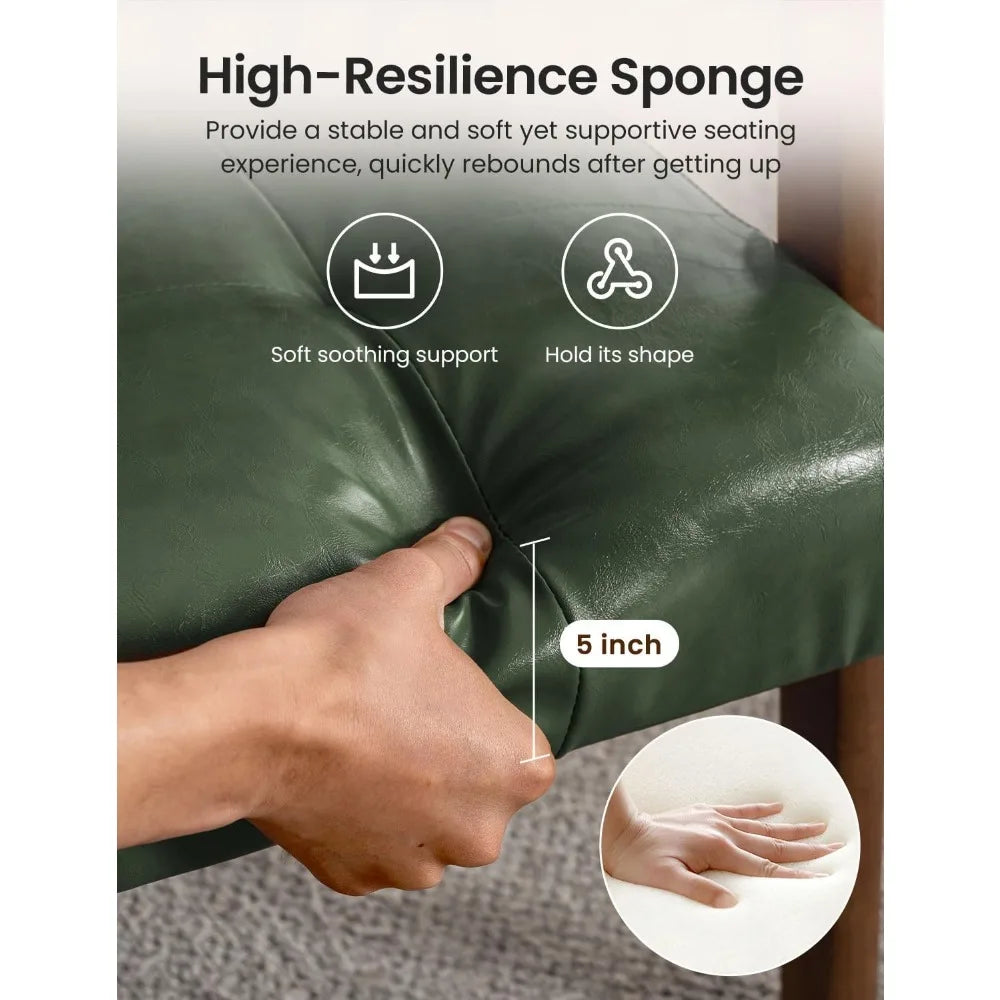 Mid Century Modern Accent Chairs for Living Room, Comfy Bedroom Chairs for Adults,Small Wide Reading Nook Arm Chair, 105° Ergono