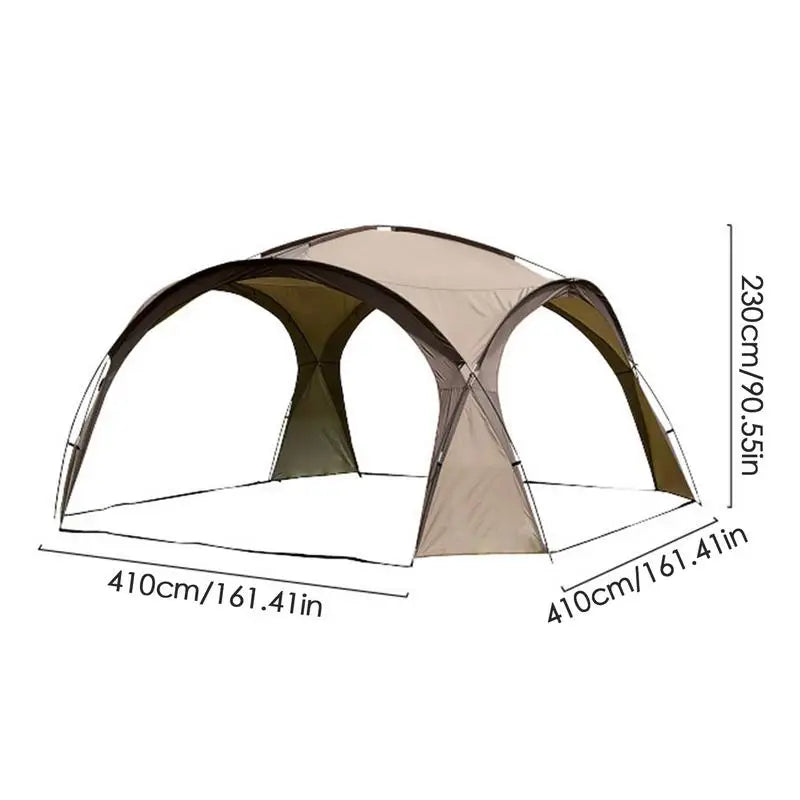 Lightweight Outdoor Camping Travel Tent Tarp Cover Sun Shelter Rainproof Tent Cover UV Protection Camping Gear for Camping Trips