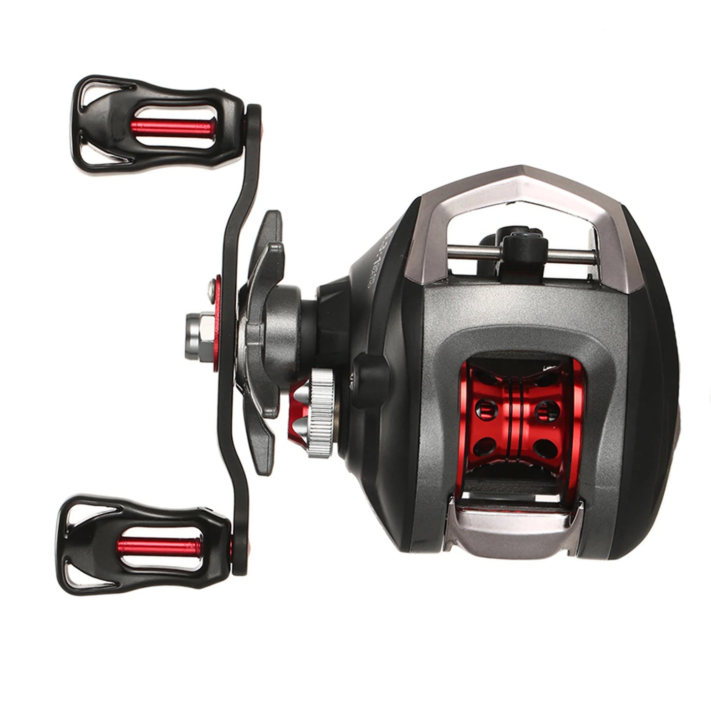 12+1 Ball Bearings Baitcasting Reel Fishing Fly High Speed Fishing Reel with Magnetic Brake System Fishing Tackle