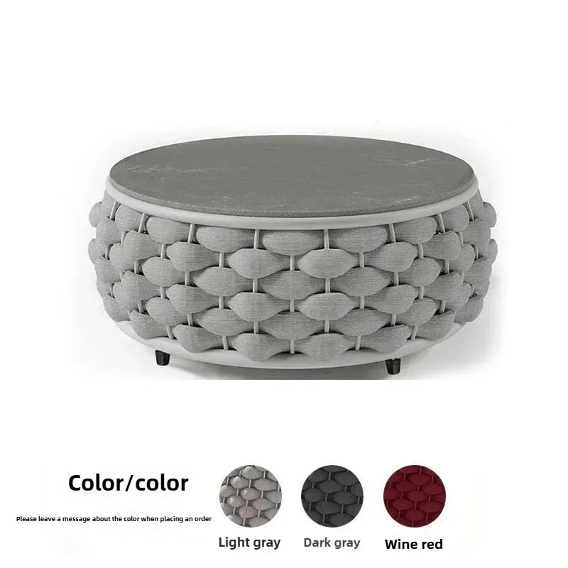 Outdoor Sofa Combination Double Chair Set Courtyard Terrace Villa Balcony LivingRoom Leisure Furniture All-Weather Patio Seating