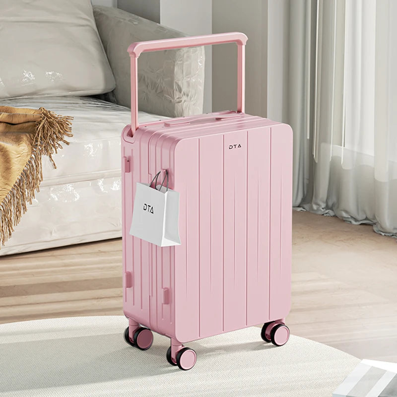 Boarding box 20 inches high appearance level new luggage female small pink suitcase wide male trolley box 24