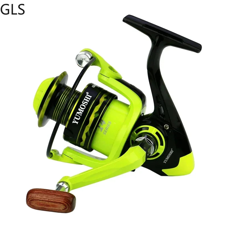 2000-7000 Saltwater Spinning Fishing Reel 5.2 1 High Speed Carp Fishing Coil Metal Magnetic Brake System Ultralight Fishing