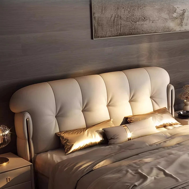 Classic Minimalist Beds Beauty Princess Japanese European Modern Bed Aesthetics Designer Fashionable Wood Muebles Home Furniture