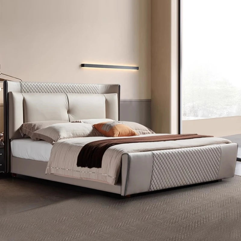 Platform Sleeping Bed Children Frame Baby Queen Double Bed Modern Massage Beauty European Simple Wooden Beliche Salon Furniture