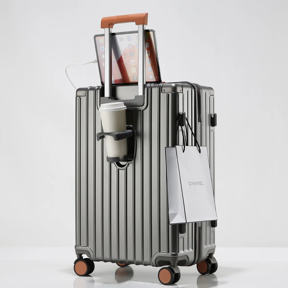 20"24"26 Inch Travel Suitcase Carry on Luggage Cabin Rolling Luggage Zipper Password Trolley Case with Wheels Business Suitcase