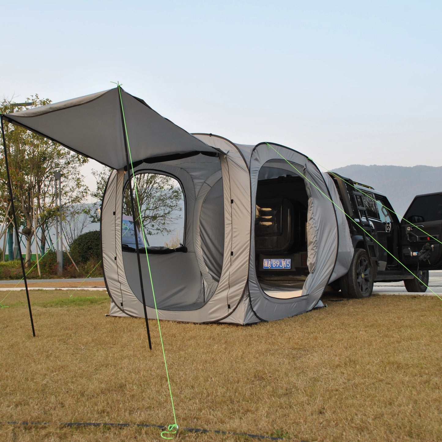 Car Rear Automatic Tent, Car Tailgate Tent,Pop Up Car Rear Tent, SUV Tents Car Tents for Campers Multipurpose Truck Tent