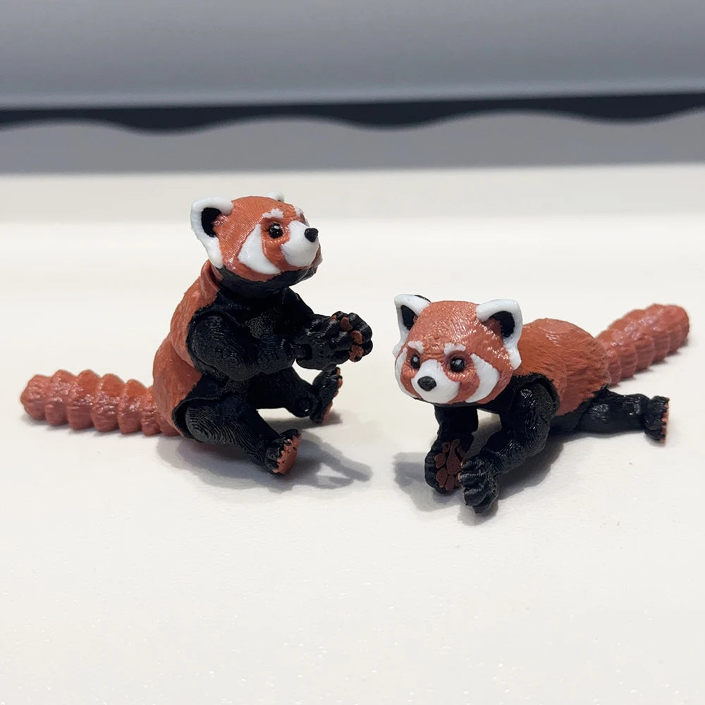 3d Printing Cute And Adorable Panda Models, Plastic Desktop Decorations, Sculptures, Ornaments, Holiday Gifts