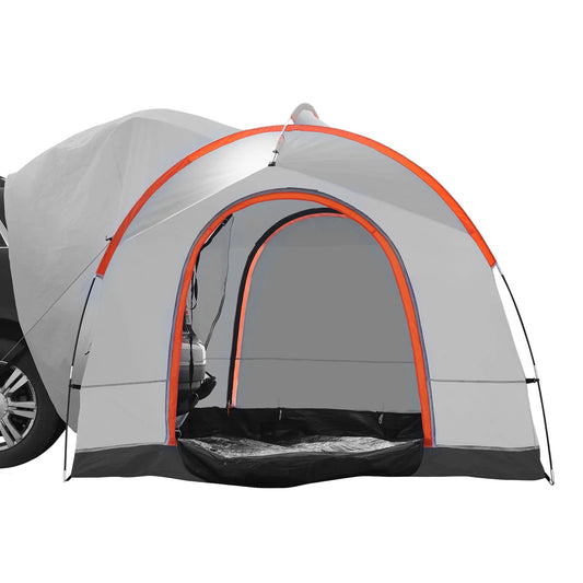 VEVOR SUV Camping Tent 8'-8' SUV Tent Attachment for Camping with Rain Layer and Carry Bag PU2000mm Double Layer Truck Tent
