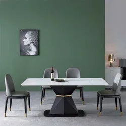 Modern Style Dinning Room Furniture Luxury Dining Table Set Made In China