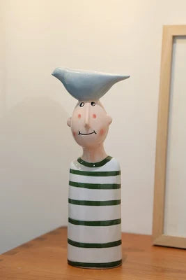 Vase Home Decor Room Decoration Ceramic Vases Desktop Art Sculpture Flower Arrangement Wedding Decoration Flower Pot Furnishing