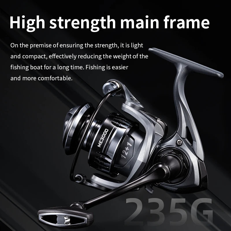 Rooblinos ME fishing reel spinning reel  smooth - running fishing reel