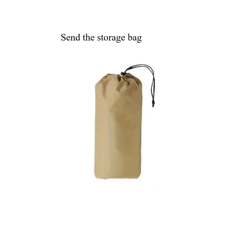 Canopy tent outdoor camping sunscreen black rubber canopy portable thick silver glue camping shade rain tent