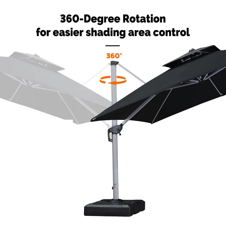 Hot Sale Garden Patio Umbrella Restaurant Cafe Hotel Luxury Outdoor Commercial Big Size Garden Parasol Rome Large Umbrella