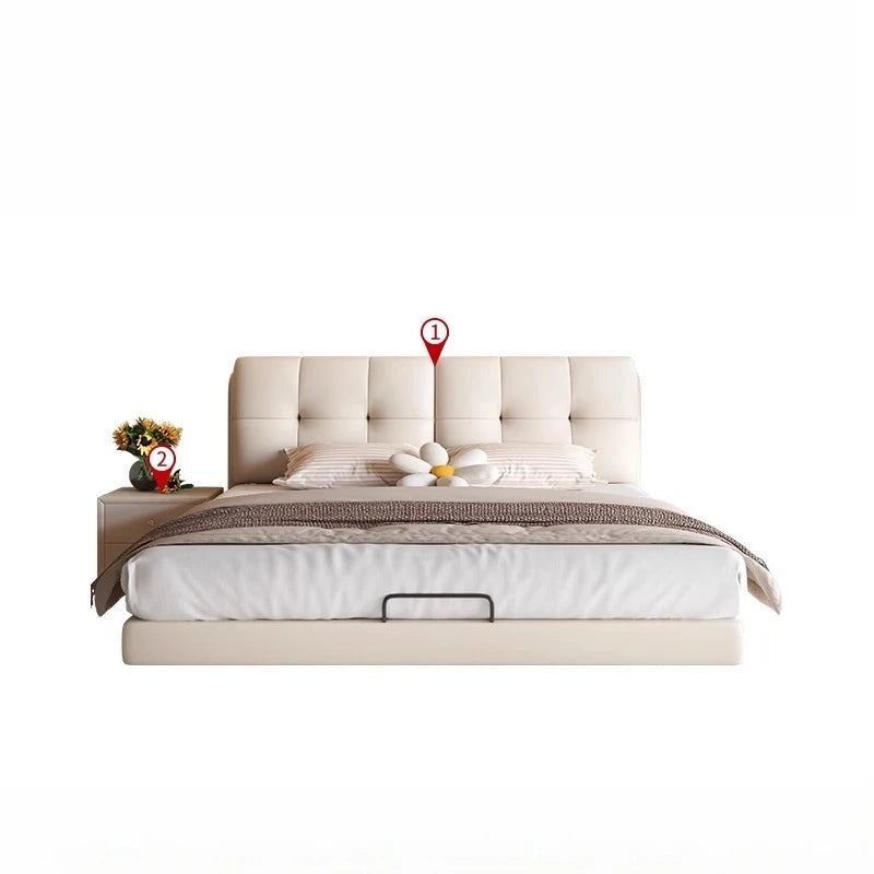 Wedding White Bed Beauty Princess Double Massage Luxury Aesthetics Bed Comfortable Fashionable Design Wood Muebles Furniture
