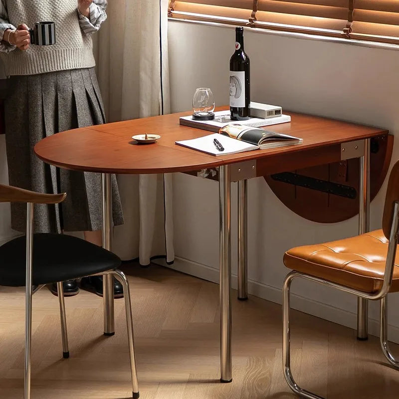 Modern Decoration Nordic Dining Table L Luxury Folding Tables Minimalist Mesas Y Sillas De Comedor Living Room Furniture