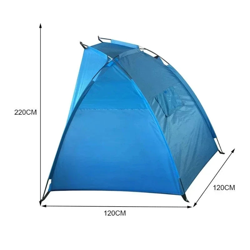NEW Outdoor Portable Beach Sunshade Tent Fishing Trip Camping Tent Rain Proof Sun Proof and Space Saving for Convenient Storage