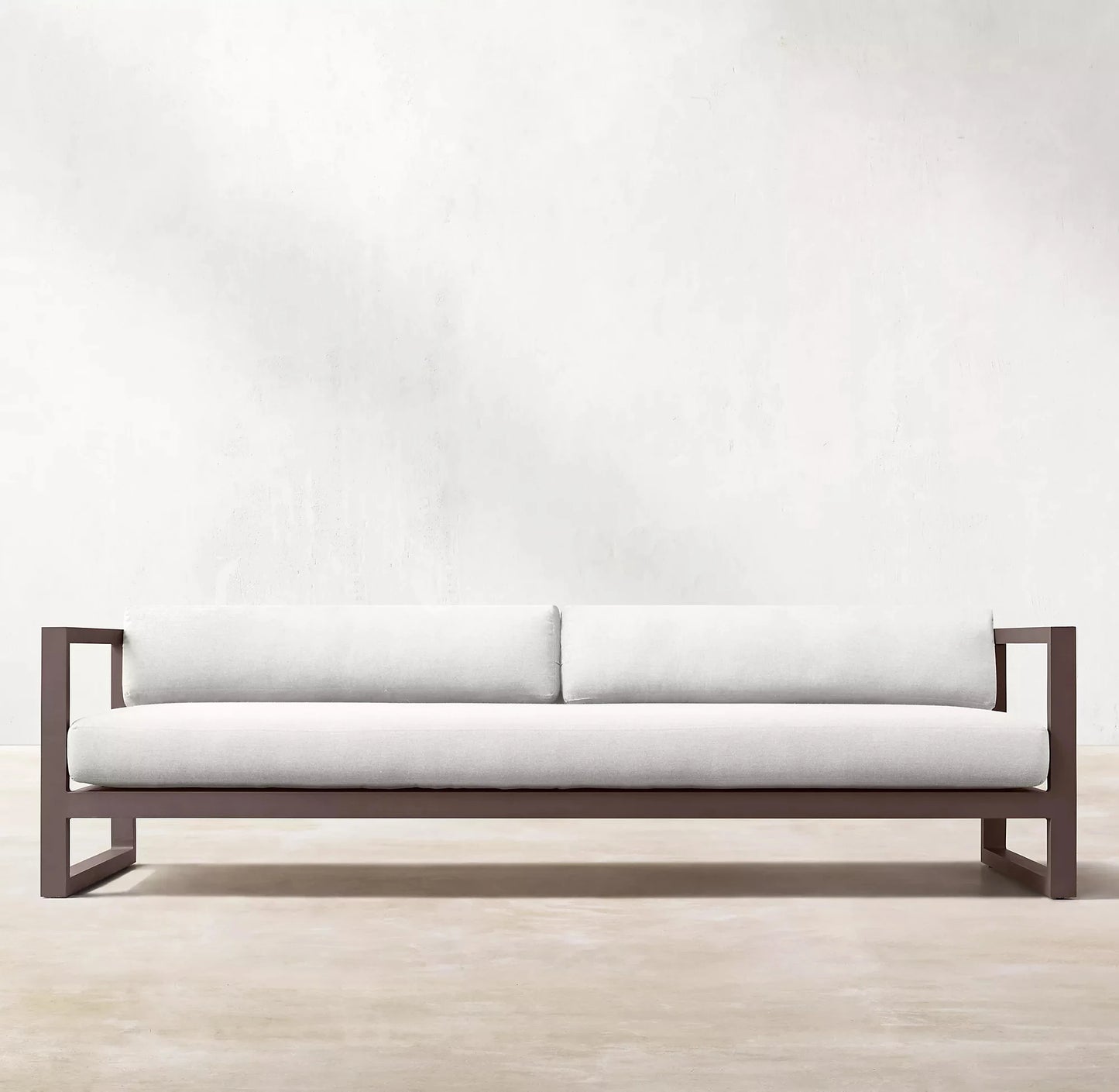 Factory Hot Selling Outdoor Garden Villa Metal Backless Bench Outdoor Balcony Courtyard Leisure Bench