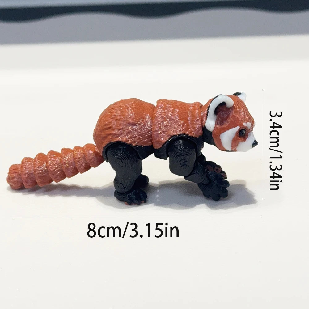 3d Printing Cute And Adorable Panda Models, Plastic Desktop Decorations, Sculptures, Ornaments, Holiday Gifts