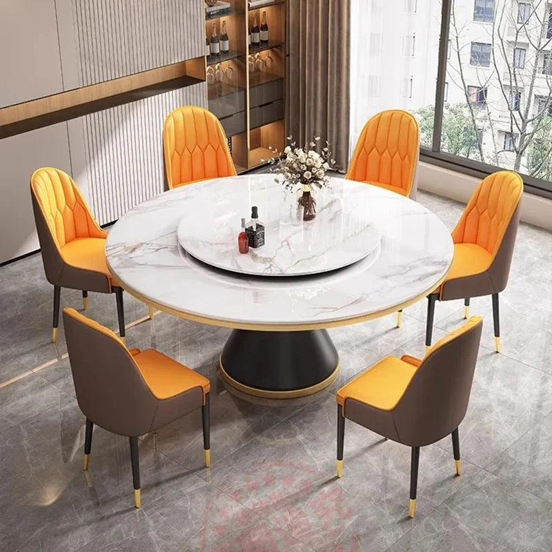 Beauty Comfy Dining Table Nordic Round Minimalist European Design Dining Table Living Room Mesa De Comedor Home Furniture