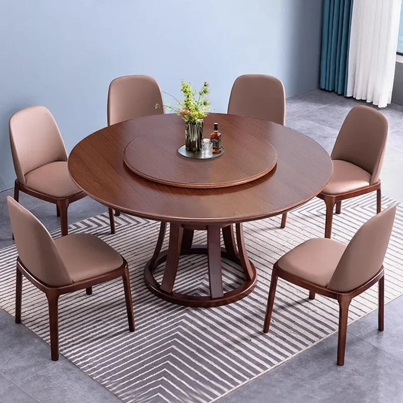 Comfy Beauty Dining Table Round Wooden Nordic Home Kitchen Dining Table Living Room Mesas De Comedor Garden Furniture Sets