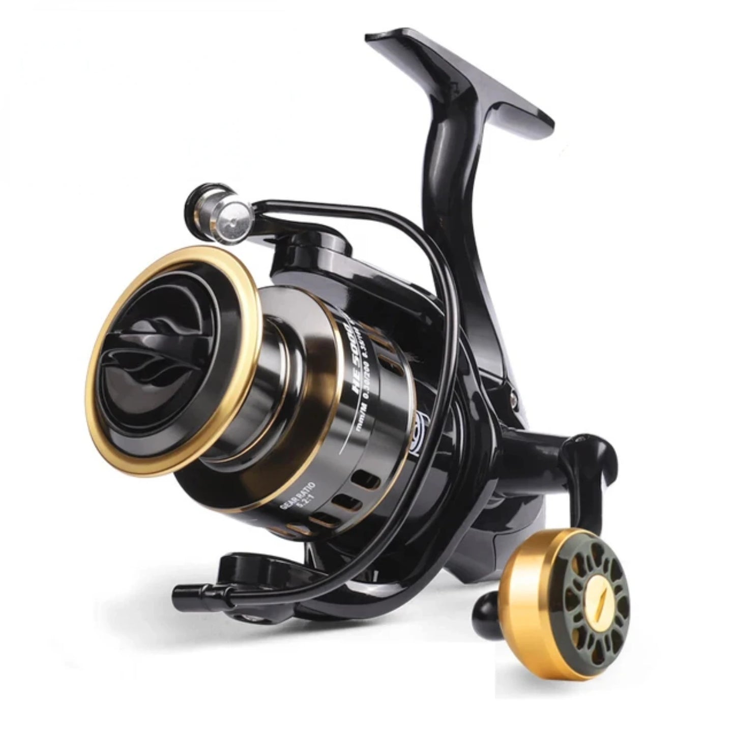 Spinning Reels,Saltwater or Freshwater Fishing reels,Ultralight Metal Frame,Ultra Smooth and Tough,5.2 1 High Speed