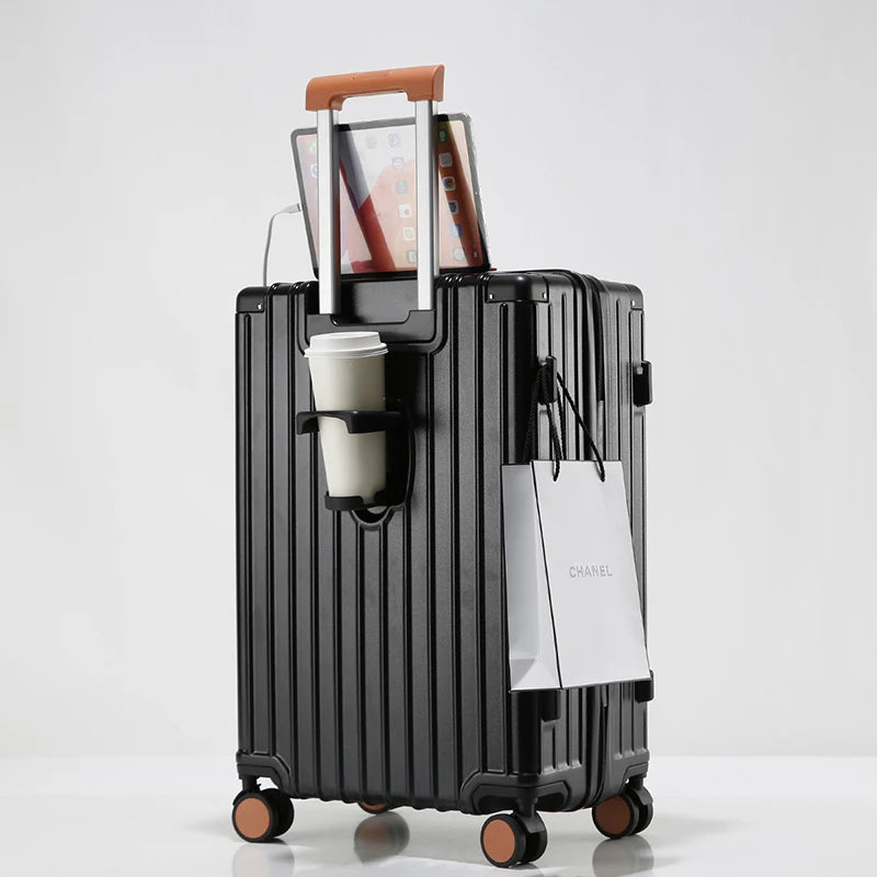 20"24"26 Inch Travel Suitcase Carry on Luggage Cabin Rolling Luggage Zipper Password Trolley Case with Wheels Business Suitcase