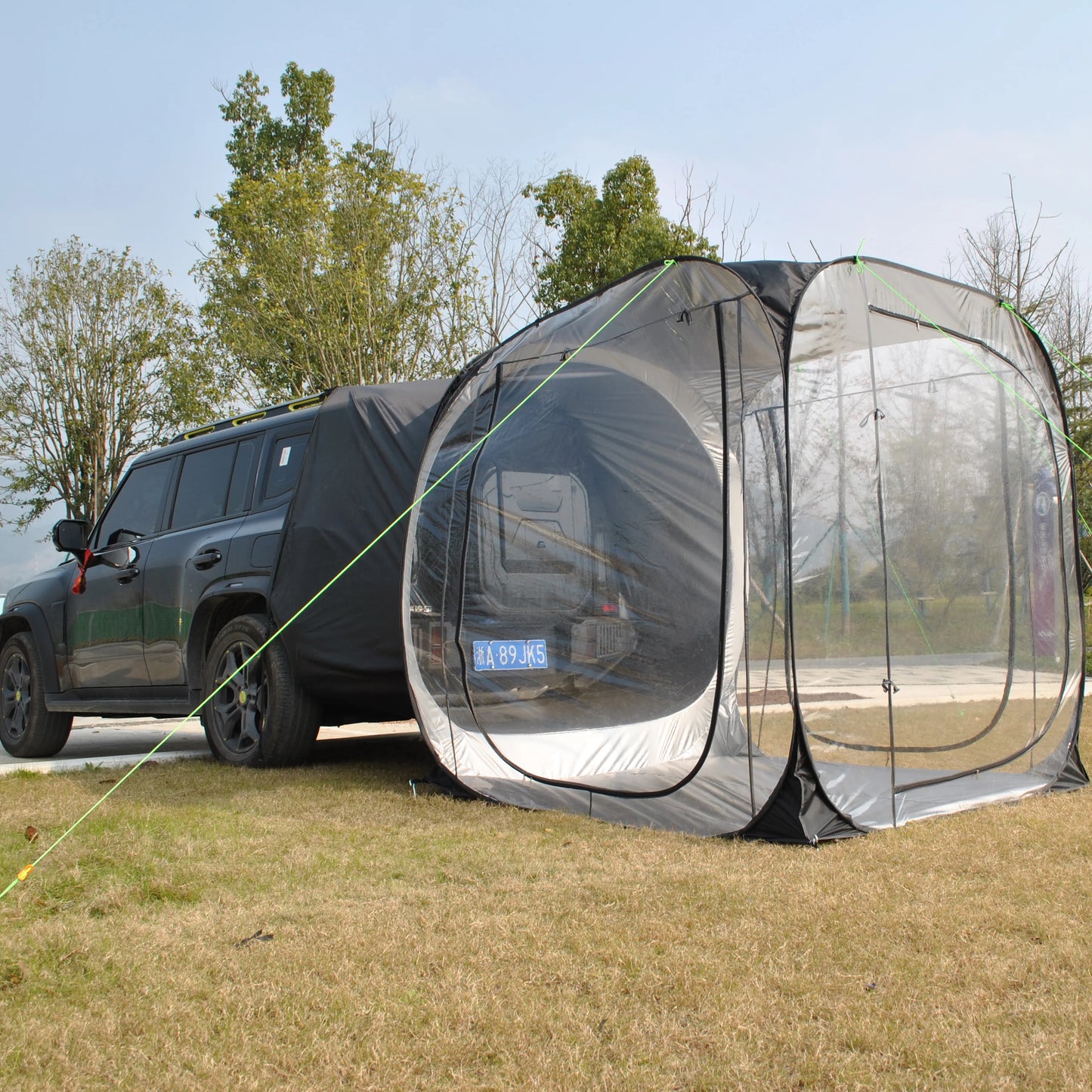 Car Rear Automatic Tent, Car Tailgate Tent,Pop Up Car Rear Tent, SUV Tents Car Tents for Campers Multipurpose Truck Tent