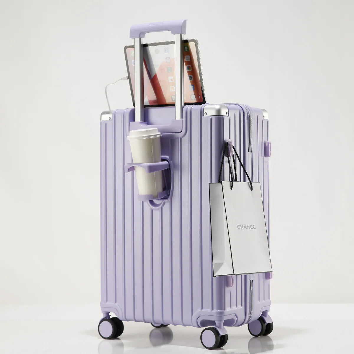 20"24"26 Inch Travel Suitcase Carry on Luggage Cabin Rolling Luggage Zipper Password Trolley Case with Wheels Business Suitcase