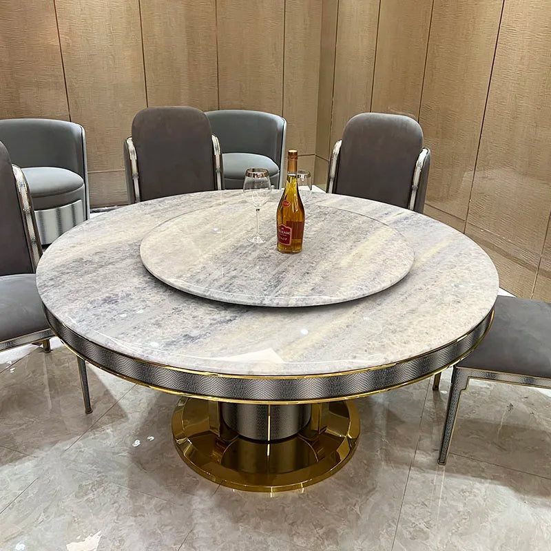 8-Person Dining Room Set Metal Dinning Table For Home Office Bathroom Entry Workshop Laundry Furniture