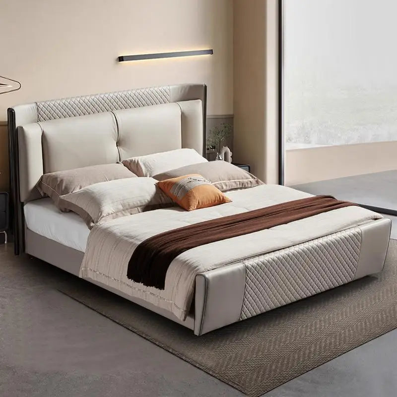 Platform Sleeping Bed Children Frame Baby Queen Double Bed Modern Massage Beauty European Simple Wooden Beliche Salon Furniture