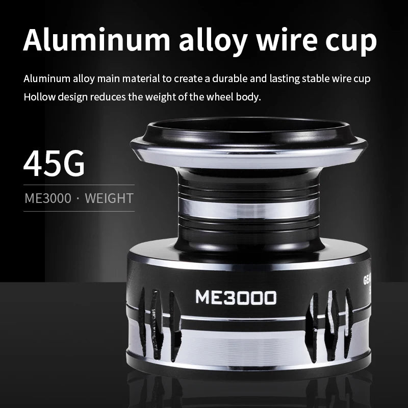 Rooblinos ME fishing reel spinning reel  smooth - running fishing reel