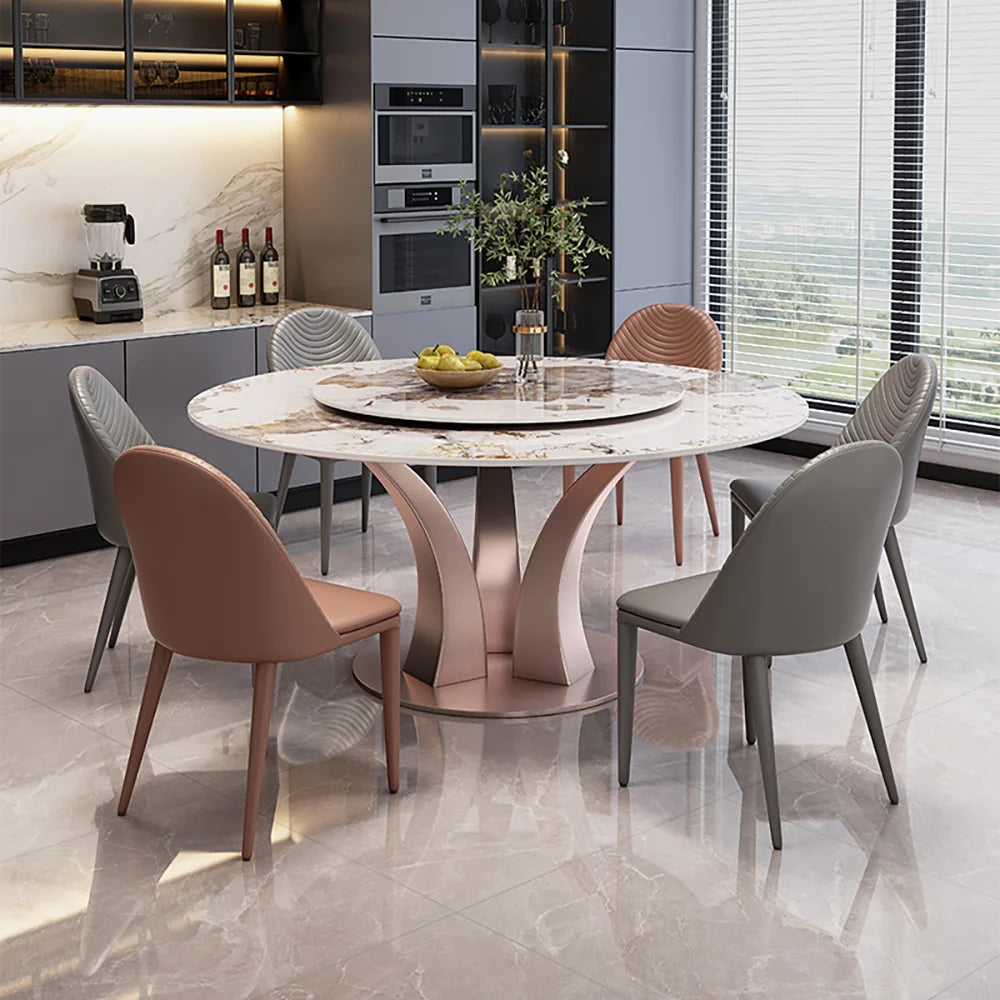 European Decoration Dining Table Modern Italian Luxury Minimalist Dining Table Nordic Marble Mesa De Comedor Home Furniture