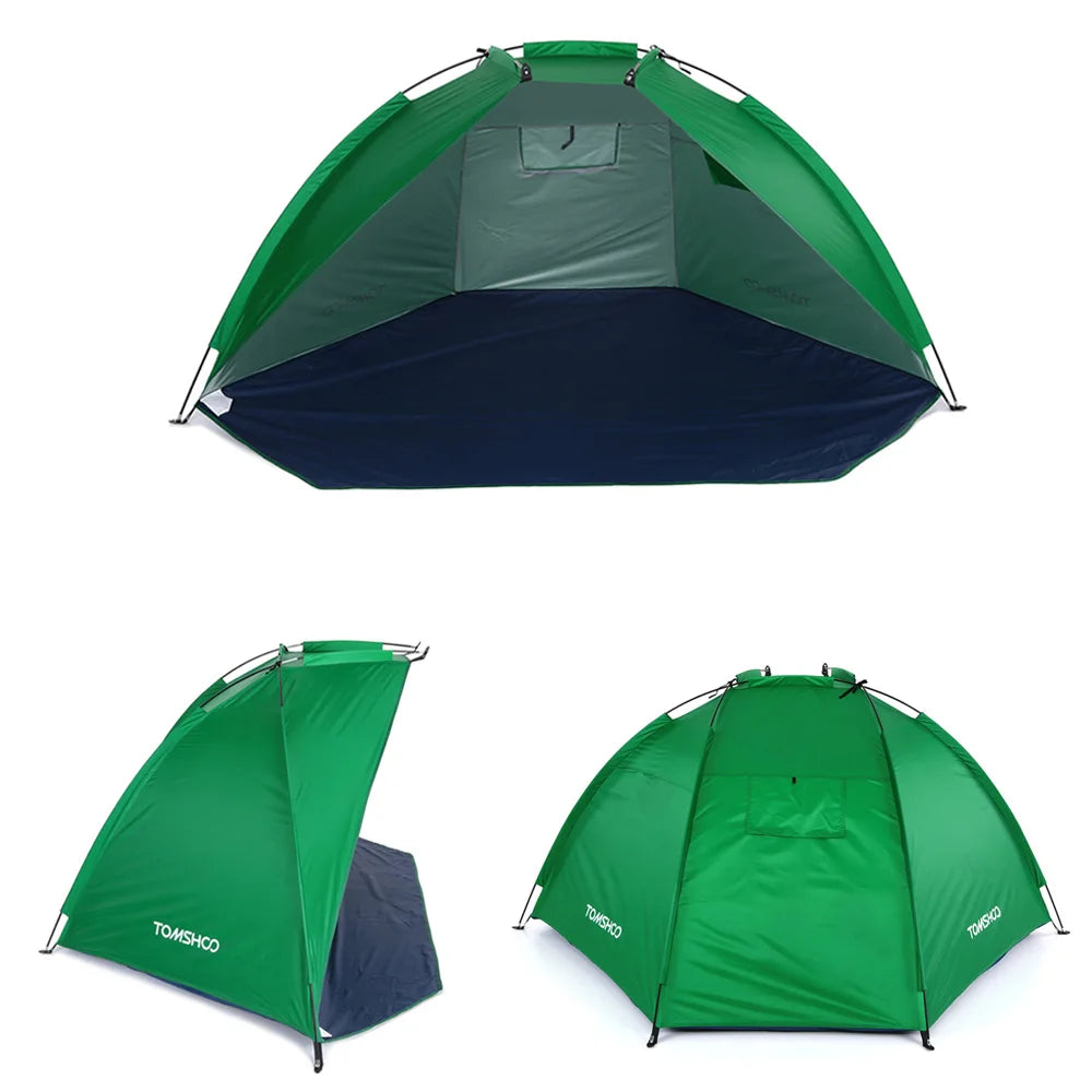 TOMSHOO Outdoor Sports Sunshade Tent Good Ventilation for Fishing Picnic Beach Park Picnic or Having Beach Fun