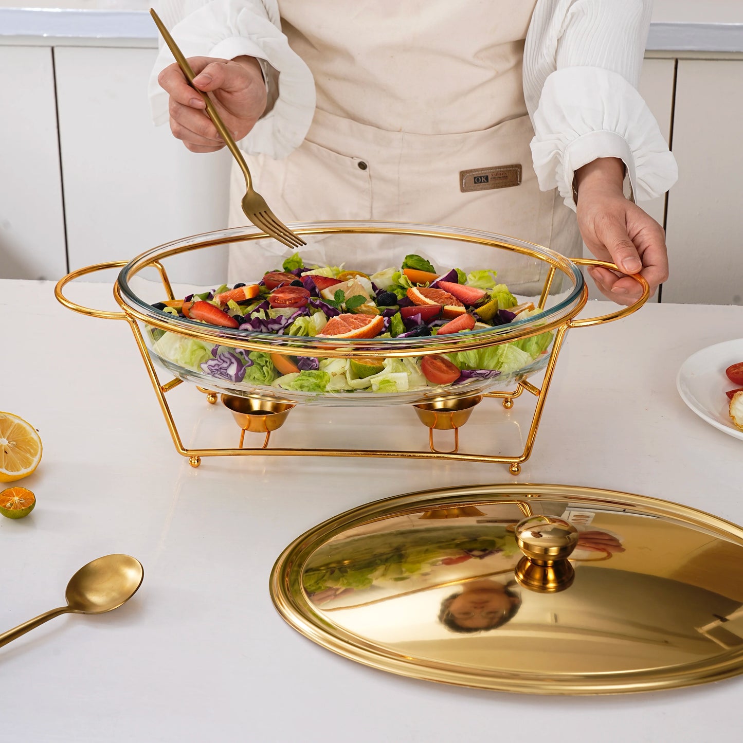 Insulated pot, heatable, suitable for family gatherings, banquets, commercial hotels