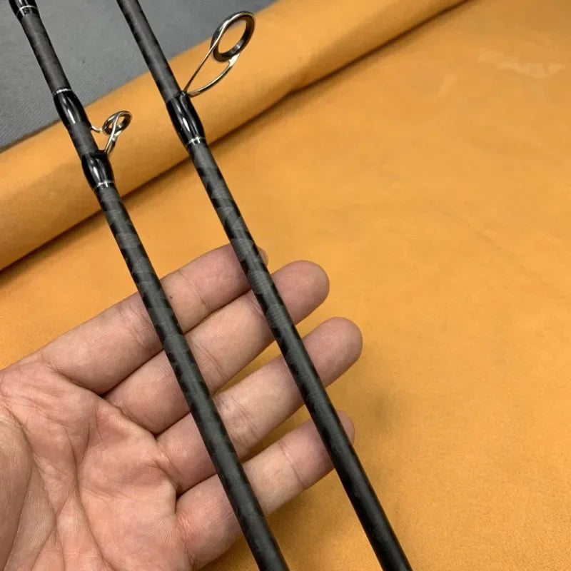 Lure Fishing Rod Carbon Ultra Light Ultra Hard Casting Spinning Fuji Reel Seat M Tip Distance Throwing Rod Bass Fishing Rod