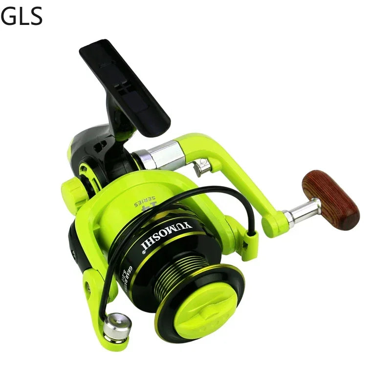 2000-7000 Saltwater Spinning Fishing Reel 5.2 1 High Speed Carp Fishing Coil Metal Magnetic Brake System Ultralight Fishing