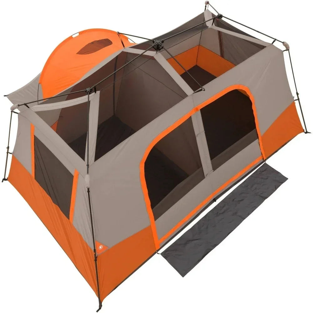 14' x 14' 11-Person Instant Cabin Tent with Private Room, 38.37 lbs