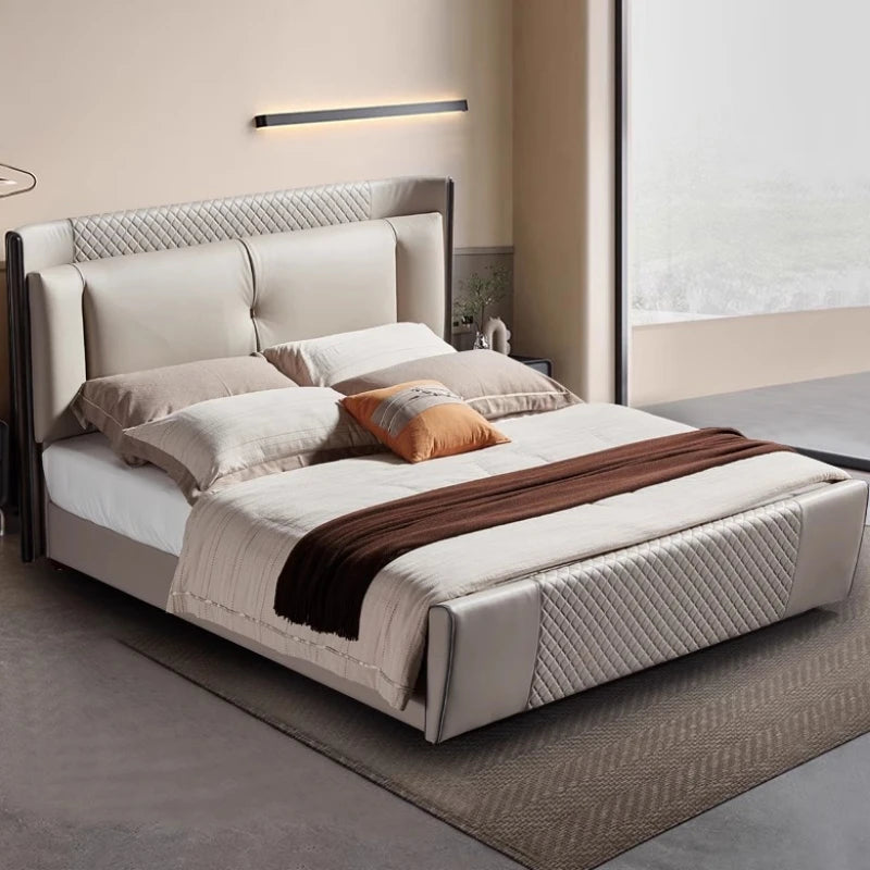 Platform Sleeping Bed Children Frame Baby Queen Double Bed Modern Massage Beauty European Simple Wooden Beliche Salon Furniture