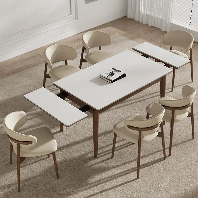 Simple Decoration Dining Table Style Minimalist Folding Table Luxury Conjuntos De Sala De Jantar Living Room Furniture