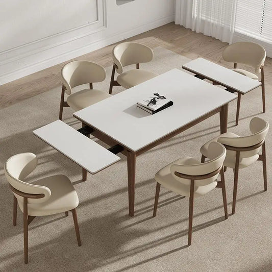 Simple Decoration Dining Table Style Minimalist Folding Table Luxury Conjuntos De Sala De Jantar Living Room Furniture