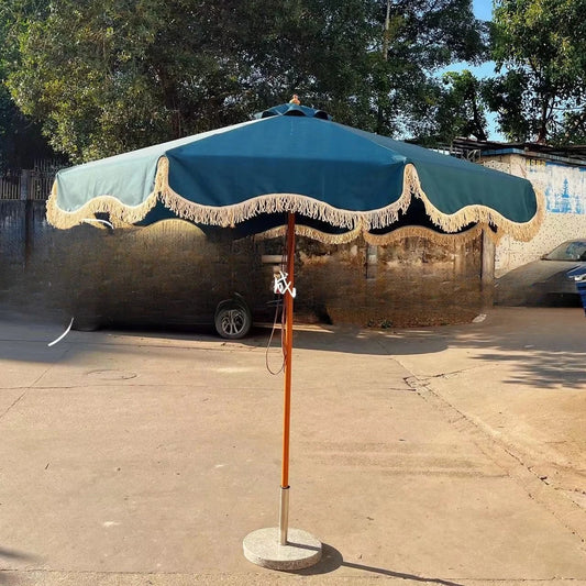 Outdoor Courtyard Umbrella Hotel Terrace Villa Umbrella Stall Shade Courtyard Umbrella Cafe Restaurant Courtyard Umbre