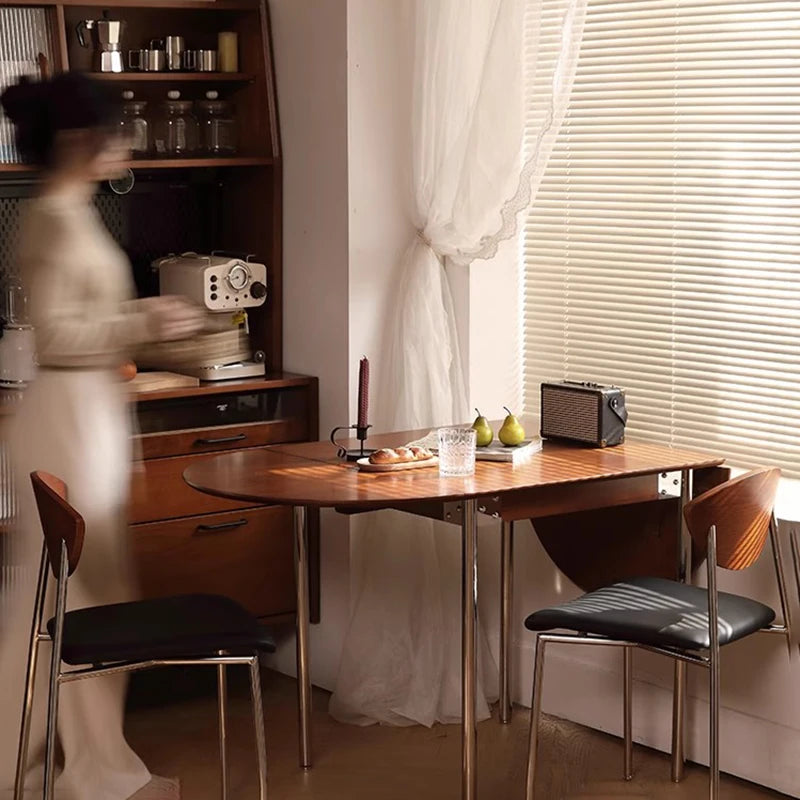 Luxury Dining Table Simple Minimalist Modern Decoration Folding Tables European Mesas Pegables Portatil Kitchen Furniture