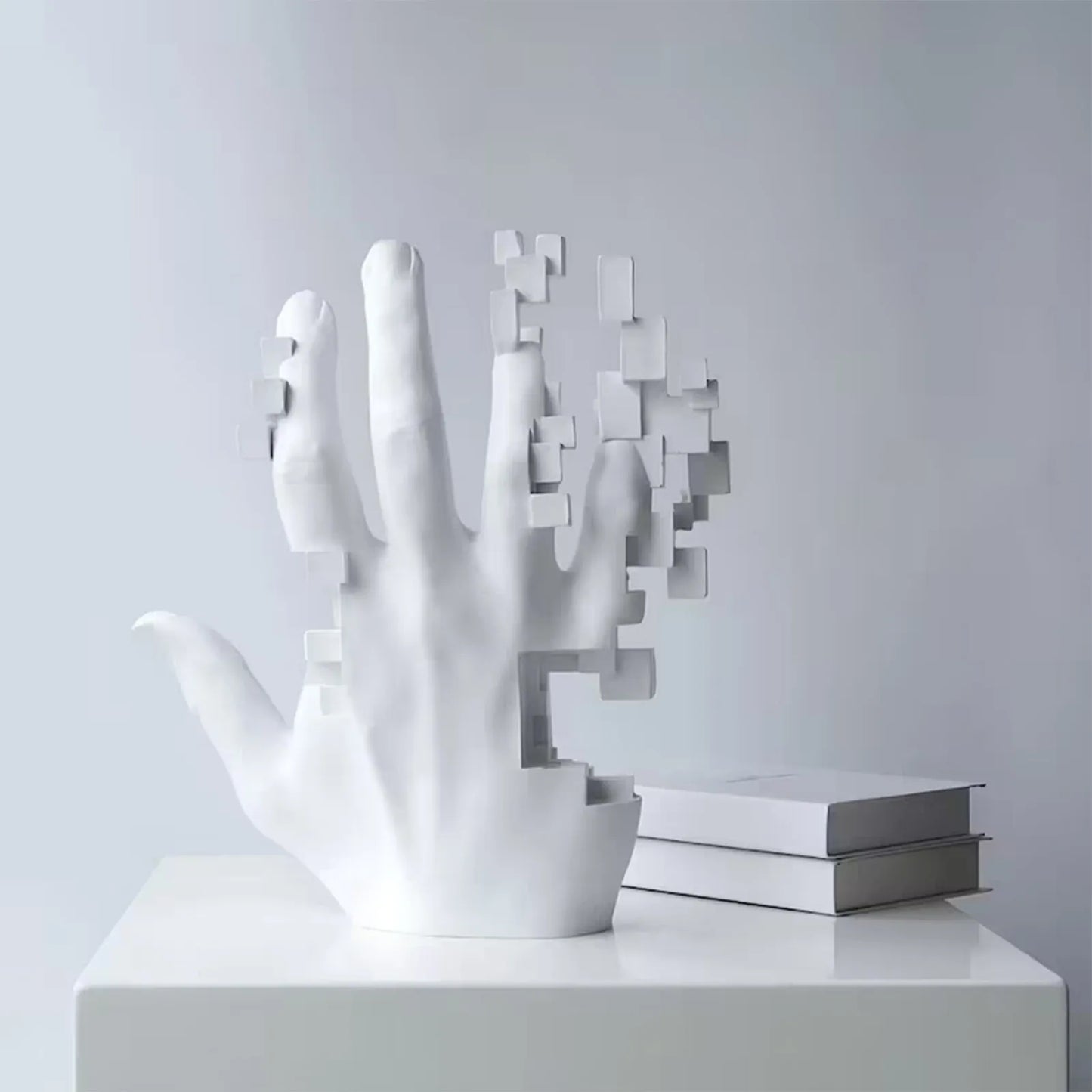 Resin Hand Statue Home Decor Abstract Sculptures Home Decorations Living Room Decor