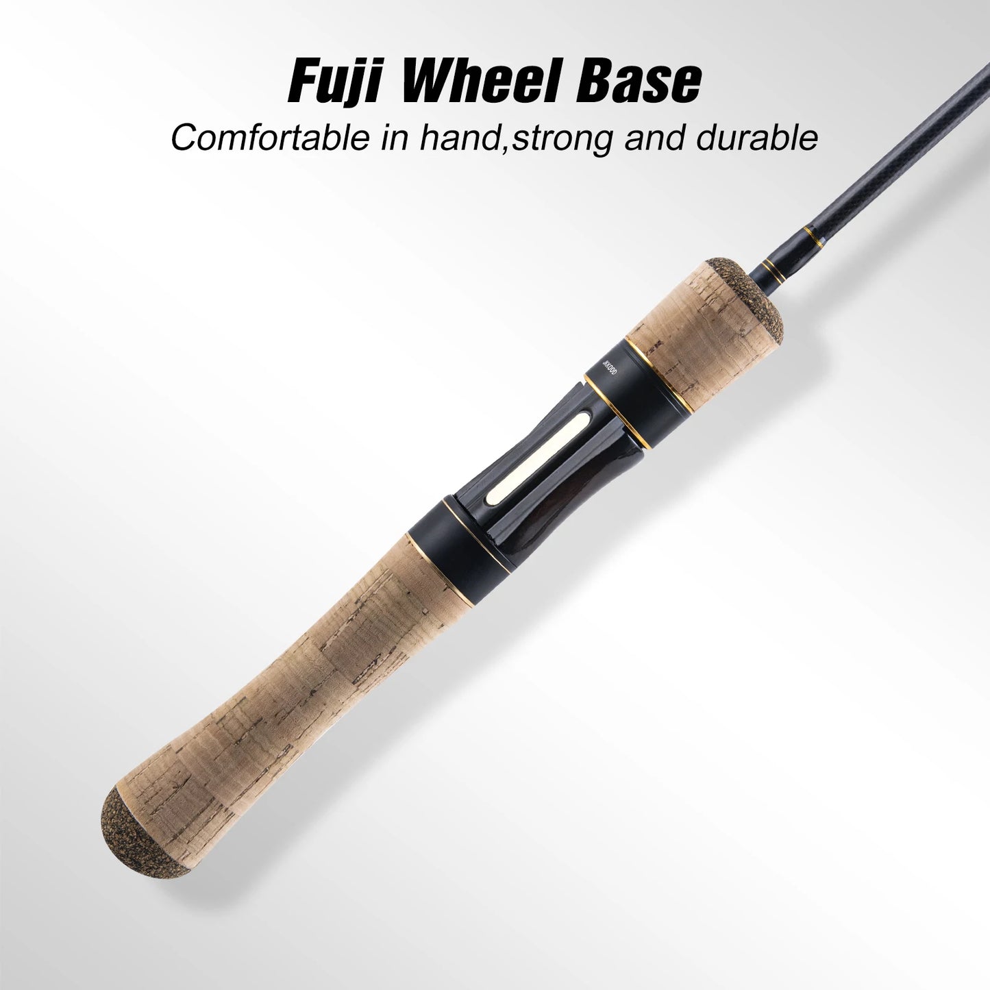 Goture Ultralight 2 Piece Jigging Spinning Rod Spinning Casting Rod  Ice Fishing Trout Rods for Saltwater Freshwater