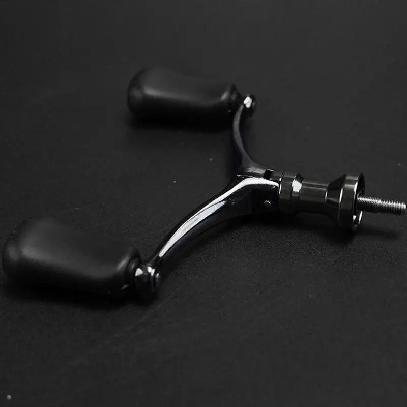 Screw-in Spinnings Reel Rocker Fishing Reel Crank Rock Arm Reel Double Knob Grip Fishing Reel Handle Grip Fishing Reel Accessory