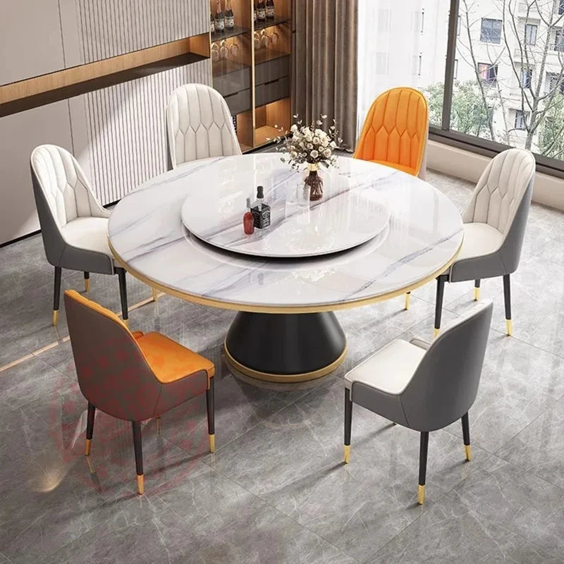 Beauty Comfy Dining Table Nordic Round Minimalist European Design Dining Table Living Room Mesa De Comedor Home Furniture