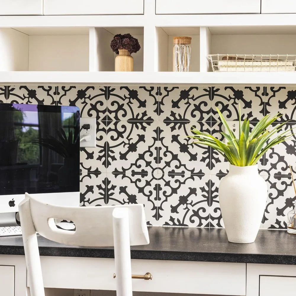 Vase and Succulents White Textured Ceramic Vase 10.5 Inch with Aloe Plant 19 Inch for Centerpieces Home Decor with Faux Vases