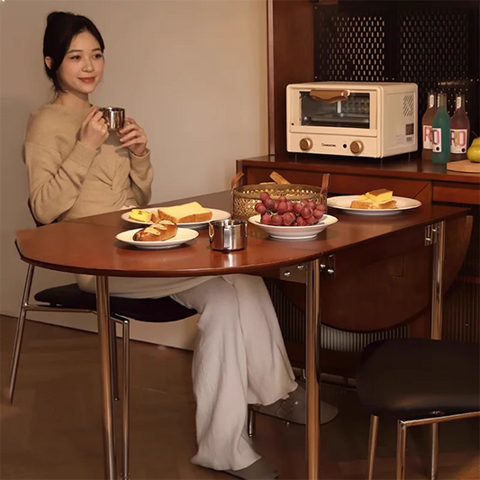 Luxury Dining Table Simple Minimalist Modern Decoration Folding Tables European Mesas Pegables Portatil Kitchen Furniture