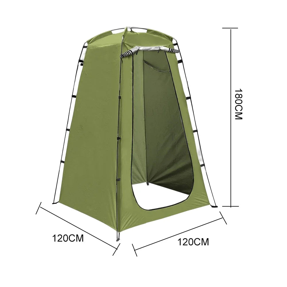 Automatic Quick Open Tent with Canopy Outdoor Folding Tent Sun-Protection Portable Hexagonal Tent for Family 3-4/4-6 People
